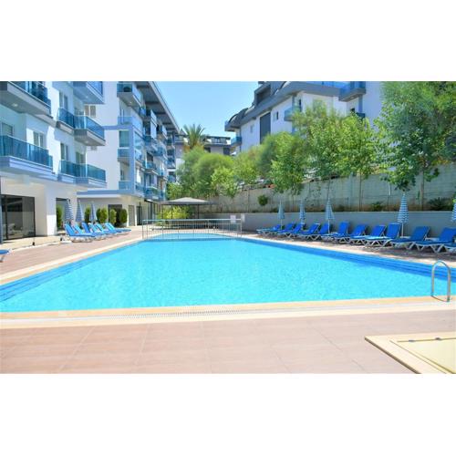 0011 Exodus Park 1 plus 1 Apartment In Oba, Alanya, Beach Shuttle and Full Facilities