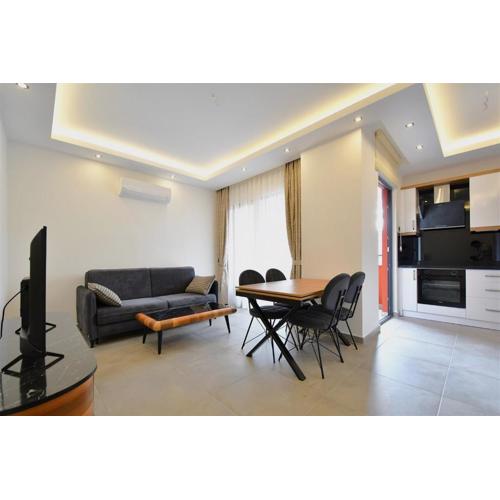 0027 Cozy Town 1-Bedroom Apartment Near the Sea in Mahmutlar, Alanya