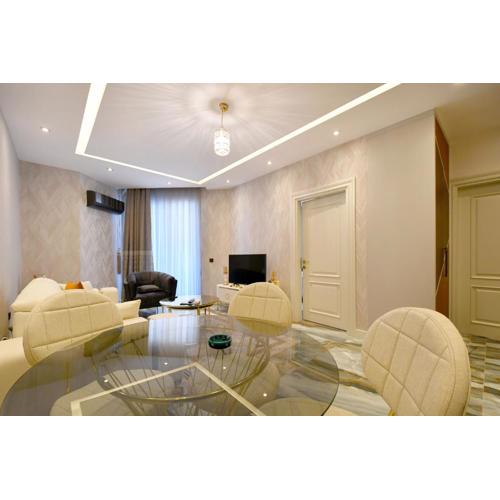 0027 Serenity Royal Beach Luxury 1-Bedroom Apartment in Seafront Premium Complex in Oba, Alanya
