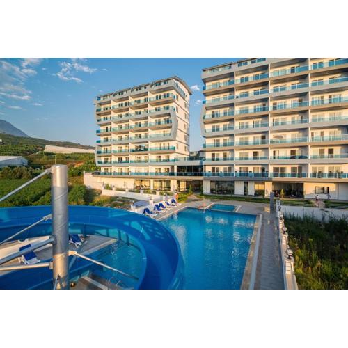 0036 Exodus Residence Apartment in a Complex with Pool, Gym and More , Mahmutlar