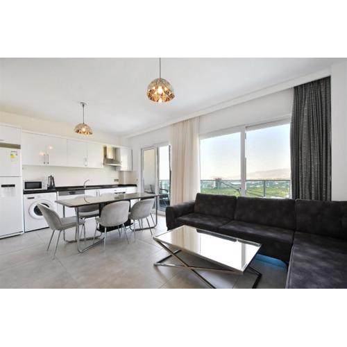 0047 Exodus Residence 2-Bedroom Duplex in Mahmutlar with Sea, Mountain and Alanya Castle Views