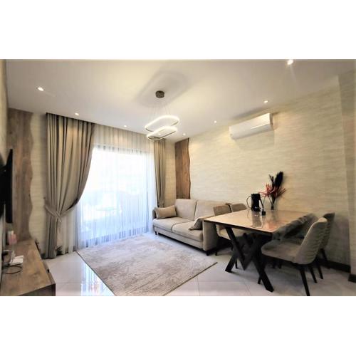 0050 Serenity Residence Stylish 1-Bedroom Apartment with Pool, Gym and More in Mahmutlar, Alanya