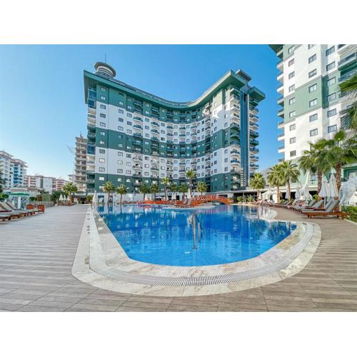 0212 Serenity Residence Махмутлар Дуплекс с Двумя Спальнями в комплексе с инфраструктурой отеля 5звезд