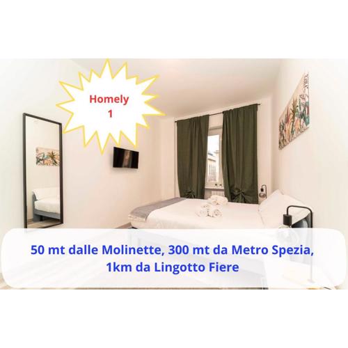 1 Homely Torino - 50 mt dalle Molinette, 300 mt da Metro Spezia, 1k m da Lingotto Fiere