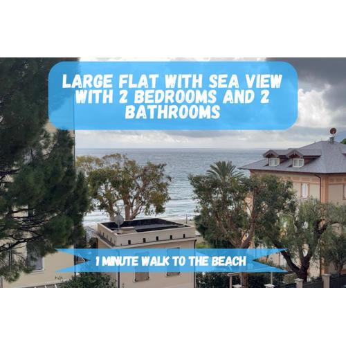 1 Min Walk from the Sea, with 2 Bed and 2 Bath