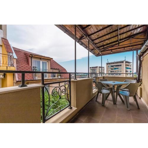 1BD Flat with a lovely terrace in the centre of Plovdiv by Flat Mаnager