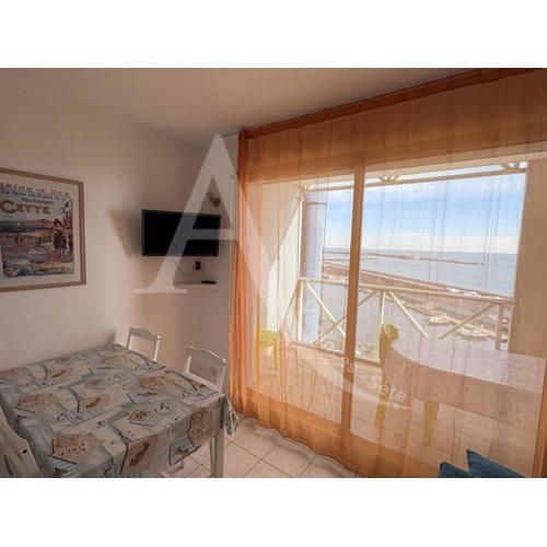 1ERE LIGNE PORT DE SETE, 1 CHAMBRE, PKG, PISCINE