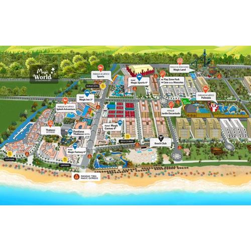 1ra Linea Playa Magic World Luxury Apartament PP3 Pet
