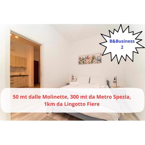 2 B&Business Torino - 50 mt dalle Molinette, 300 mt da Metro Spezia, 1k m da Lingotto Fiere