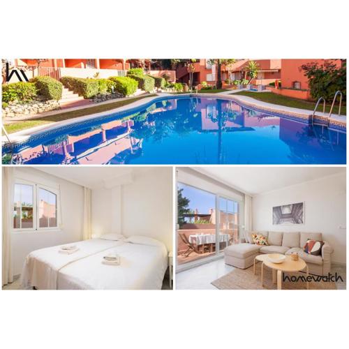 2 bedroom front line beach flat in Costabella, Marbella, Marbella