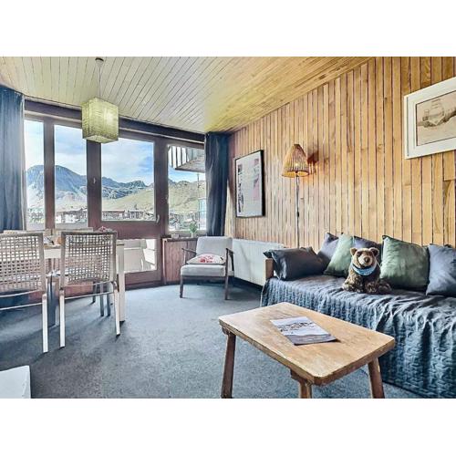 2 pièces, 4 pers, proche pistes/commerces, balcon, animaux acceptés - FR-1-411-775