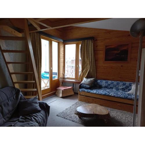 2 Pièces à 20m des Pistes avec Parking à Tignes - FR-1-449-65