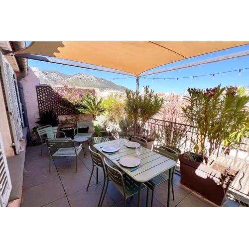 2 pièces avec grande terrasse - Centre de Toulon