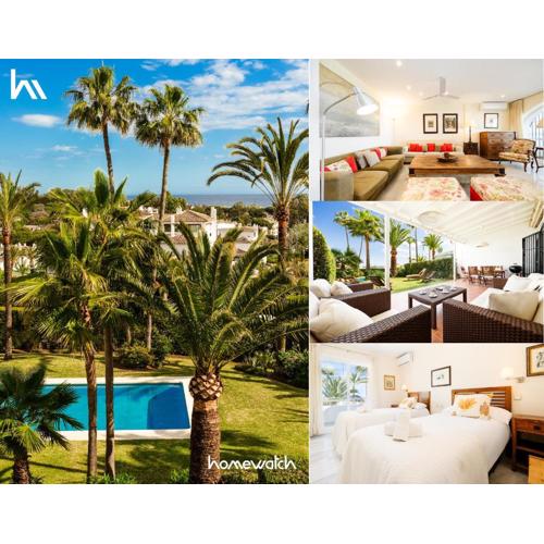 2 storey townhouse with large terrace garden, BBQ and close to the beach, in Elviria, Marbella