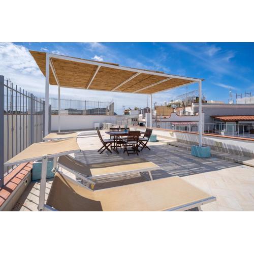 2 Terraces and Pergola House in Ischia