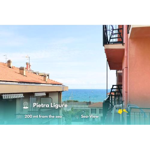 200 mt dal mare - Due balconi e Vista sul Mare