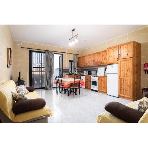 2BD Spacious Apartment with Front Terrace and Country Views - Gozo Island
