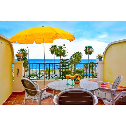 2e Ferienwohnung am Meer Playa Burriana 1 Linea, erste Strandreihe