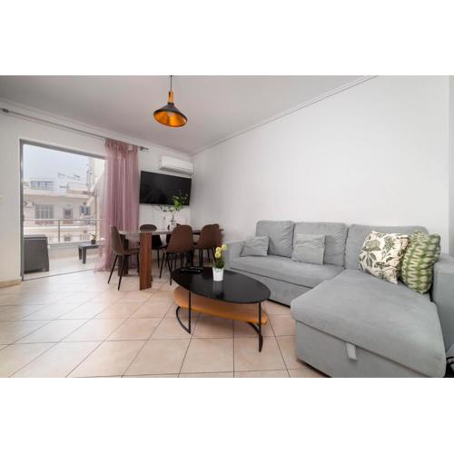 3BA next to metro and Athens city center with view