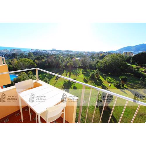 426 Estudio en Minerva Apartamentos - Vista al jardín - Piscina y Playa