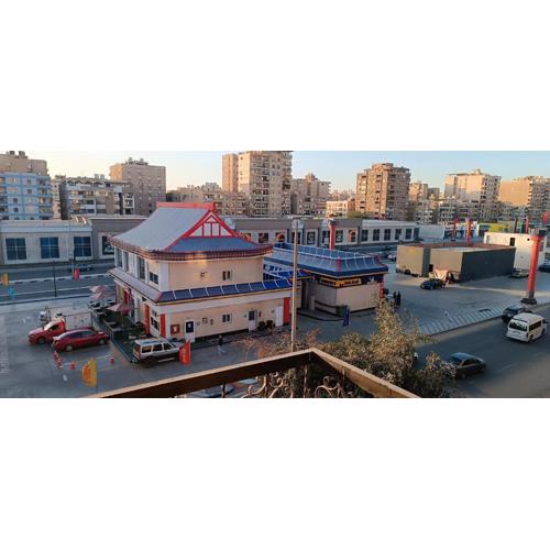 غرف باطلالة حضارية وخدمات فندقية متكاملة