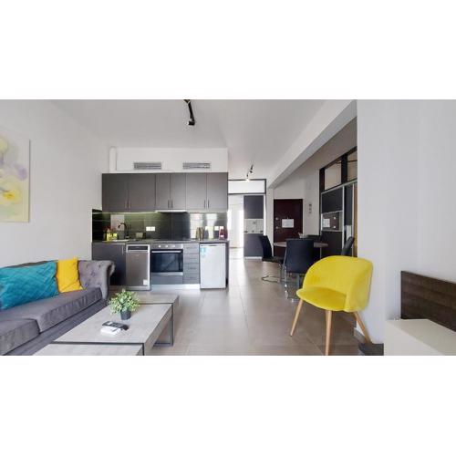 a cozy renovated studio