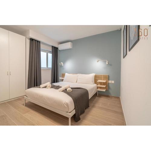 A lovely 1BR fully equipped Apartments with WIFI and AC in St Julians