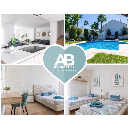 AB Properties - Chic House Marbella - Puerto Banus - Golden Mile