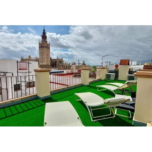 AB16 Impresionante Duplex, Terraza privada Giralda