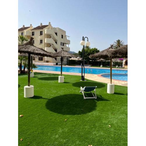 Acogedor apartamento en la Playa. Urbanización La Felicidad. Las Marinas