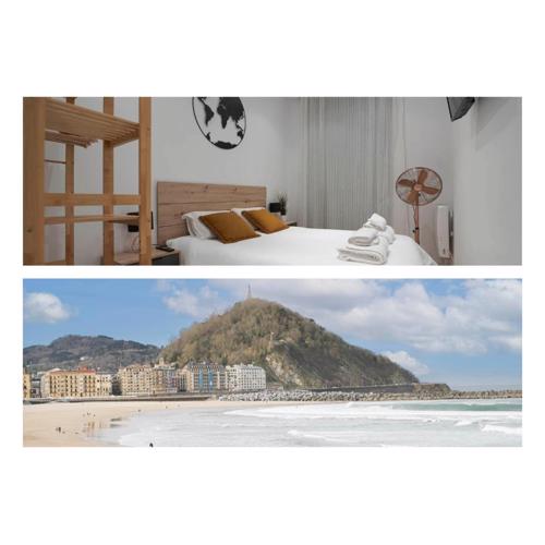 Acogedor apartamento frente a la Playa Zurriola en San Sebastián