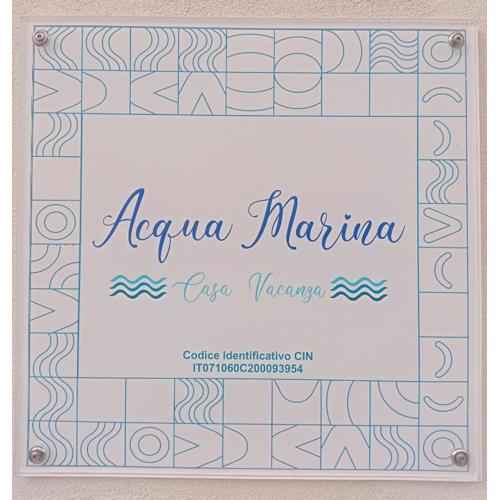 Acqua Marina casa vacanza