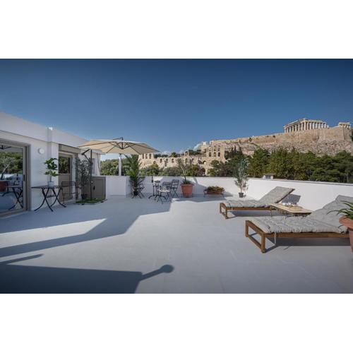 Acropolis and Odeon Panorama