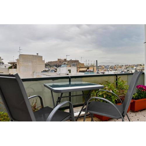 Acropolis view Penthouse by WeHost Athens