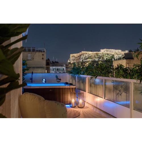 Acropolis View Plunge Pool Loft