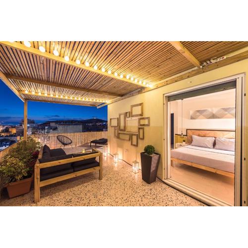 Acropolis view under the stars!