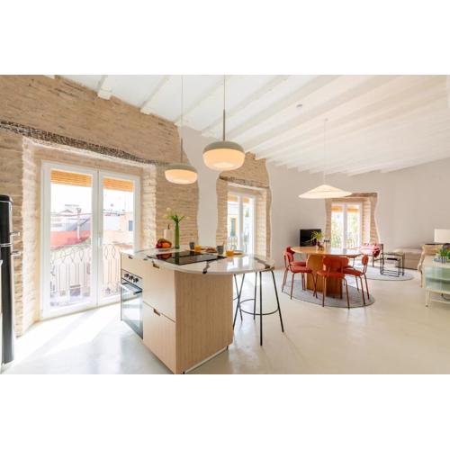 AD3B Bright 3Br and 2Bath apartment Downtown Sevilla