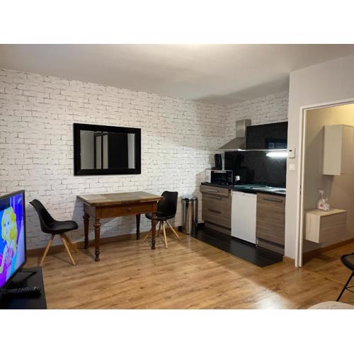 Adorable studio avec un parking prive