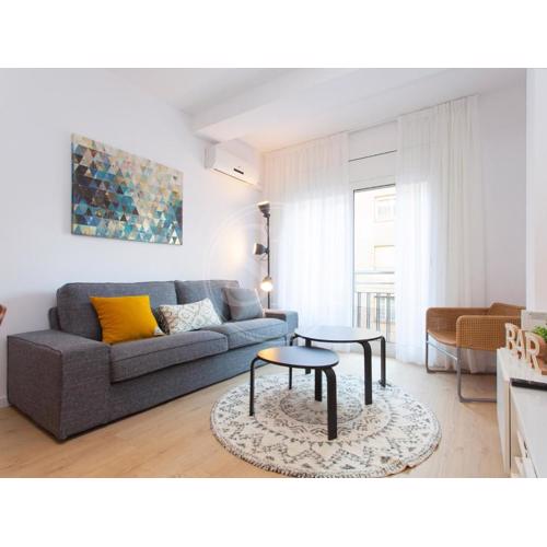Agradable y luminoso apartamento ideal para 5