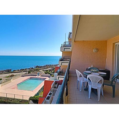 Agréable T2 Cabine pour 6 pers., terrasse, piscine et proche plage - FR-1-472A-177