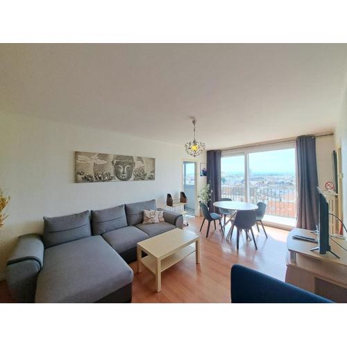 Ajaccio, cadre confortable avec balcon