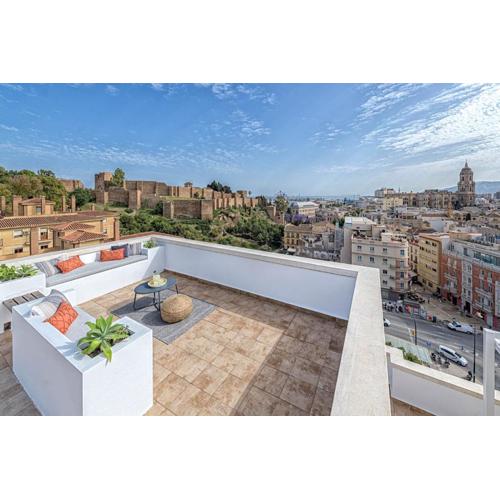 Alcazaba Penthouse in Malaga by Solaga Holiday Homes