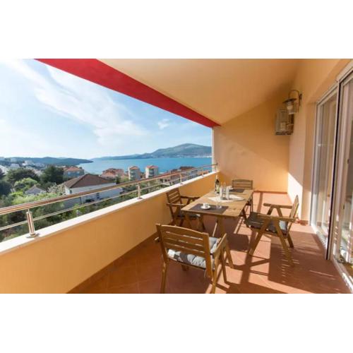 Amazing apartment**** with best sea view in Trogir