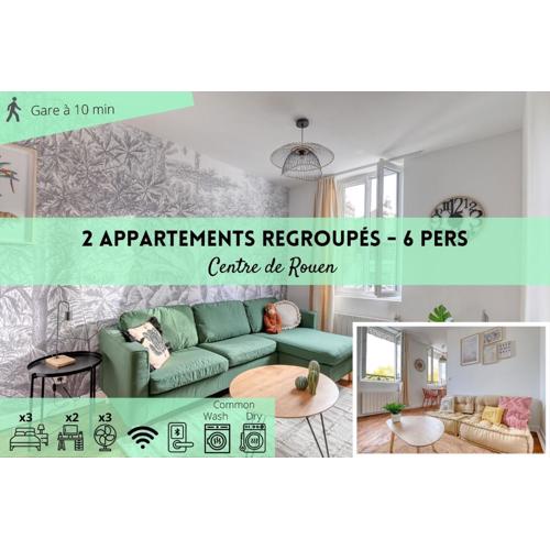 Ambiance Jungle et Cocon en hyper centre pour 2, 4 ou 6 pers - MyLittleStay