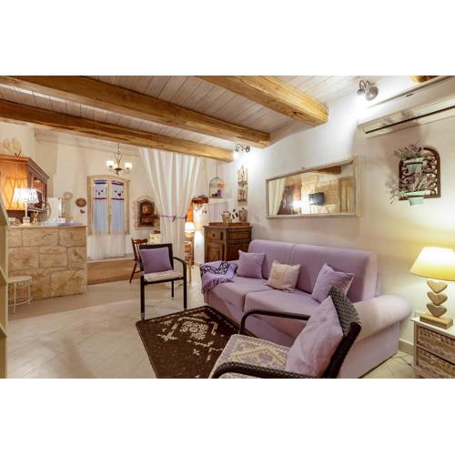 Amethyst attic in Old Town by sea