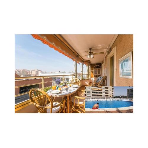 Amplio Apartamento con Piscina y 2 Parkings