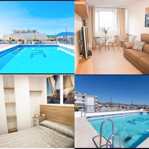 Apartamento céntrico y en primera linea de playa.