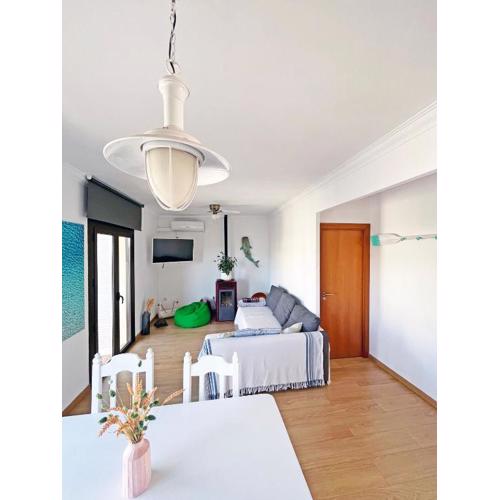 Apartamento con gran terraza en el centro