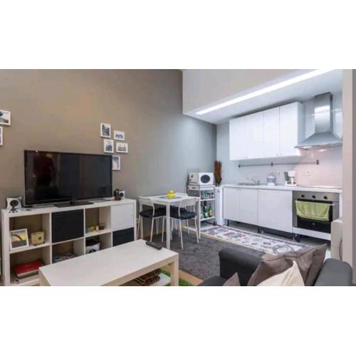 Apartamento con patio privado en Puerta de Toledo