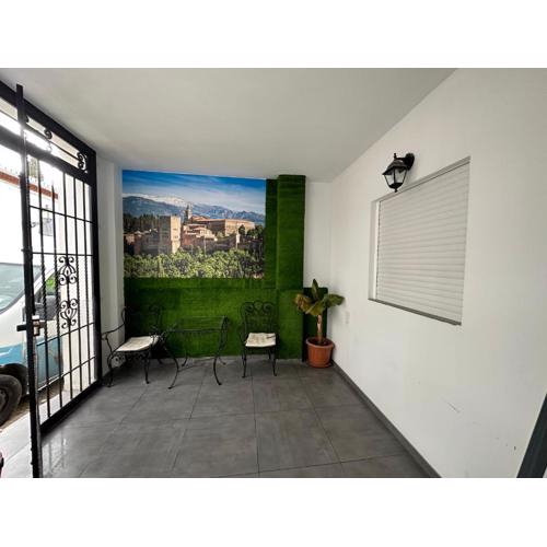 Apartamento con porche en el albaicin granada